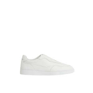 REISS Lane Leather Elasticated-Lace Trainers